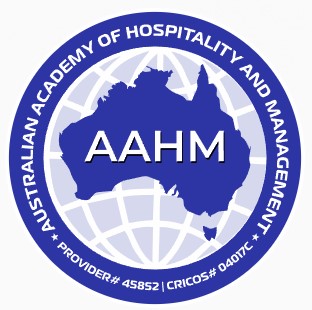 Australian Academy of Hospitality and Management (AAHM) logo