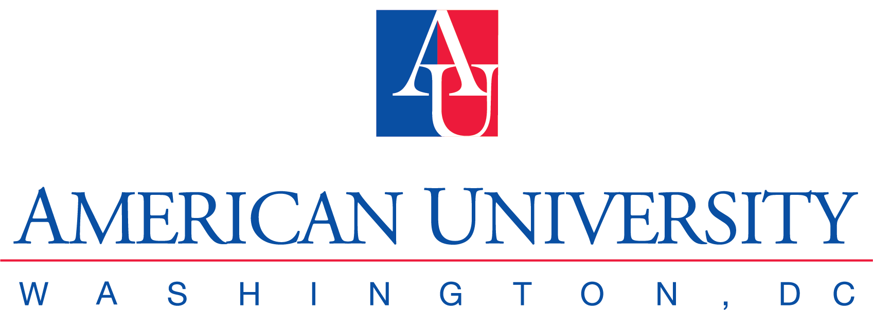 American University logo