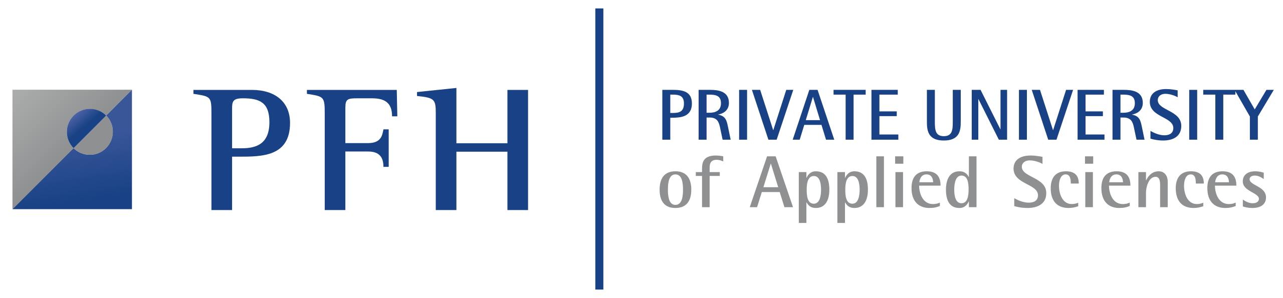 The Private University of Applied Sciences (PFH) logo